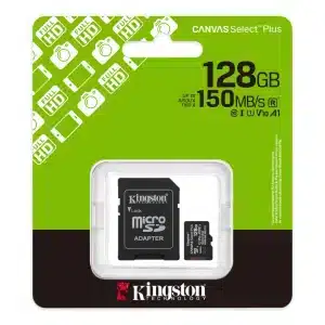 Tarjeta MicroSD Kingston Canvas Select Plus 128GB