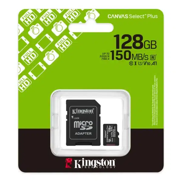1_1757445641000 Tarjeta MicroSD Kingston Canvas Select Plus 128GB - Imagen 1