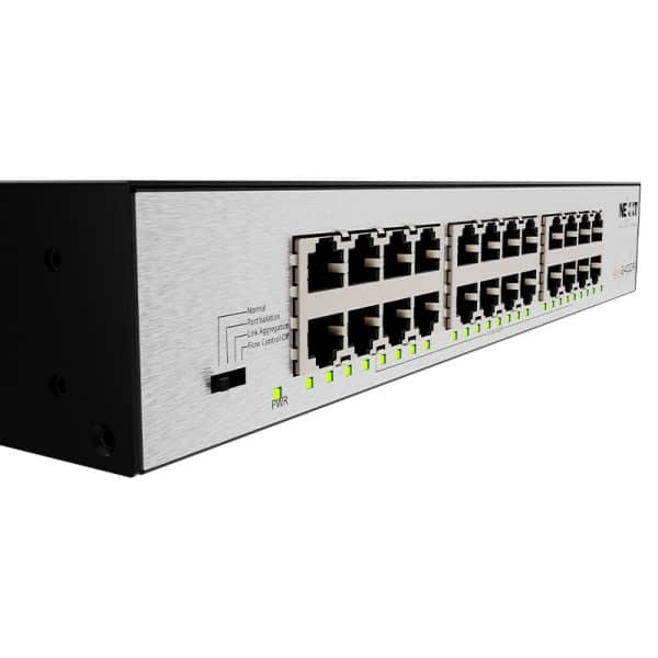 NSW-A2400UR_Det_01 Switch Nexxt Axis 2400R 24 Puertos Gigabit - Imagen 3