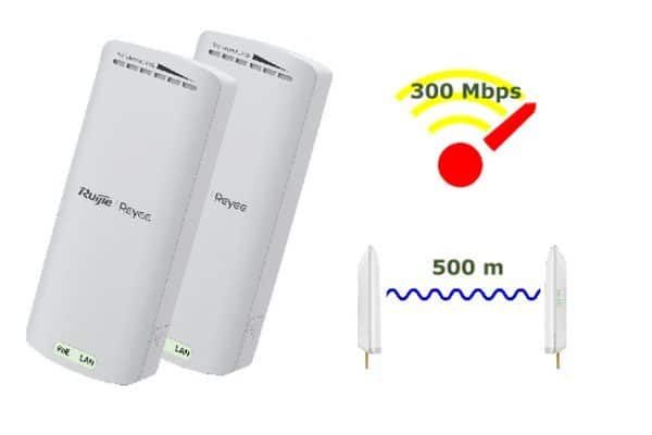 RG-EST100-E_Wireless_Bridge__33588 Reyee 2.4Ghz Wireless Bridge RG-EST100-E - Imagen 3