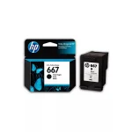 Cartucho de Tinta Original HP 667 Negro - Imagen 2