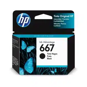 Cartucho de Tinta Original HP 667 Negro