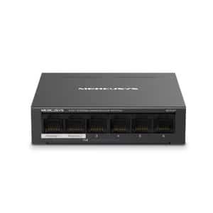 Switch Mercusys 6 Puertos MS106LP 10/100 PoE+