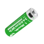 Ulink 2x Pila AA Recargable 3400 mwh con cable USB-C - Imagen 2