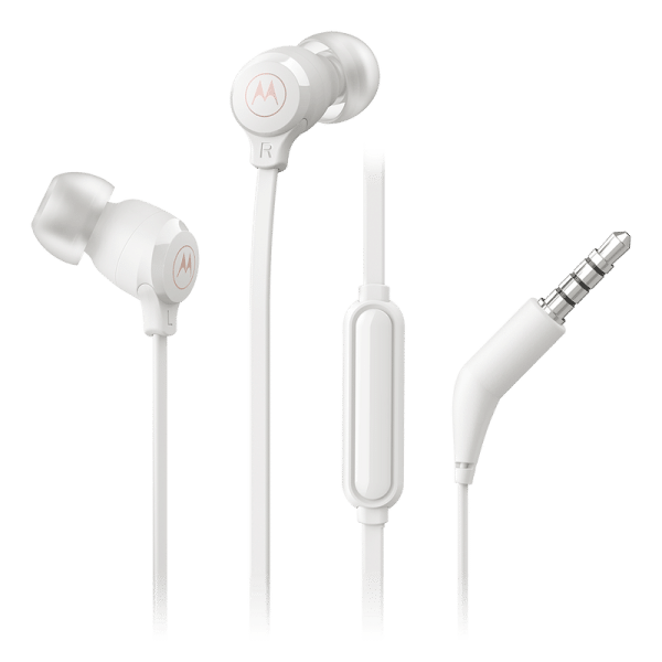 Audífonos Motorola Earbuds 3-S White Manos Libres - Imagen 1