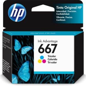 Cartucho de tinta Original HP 667 Tricolor
