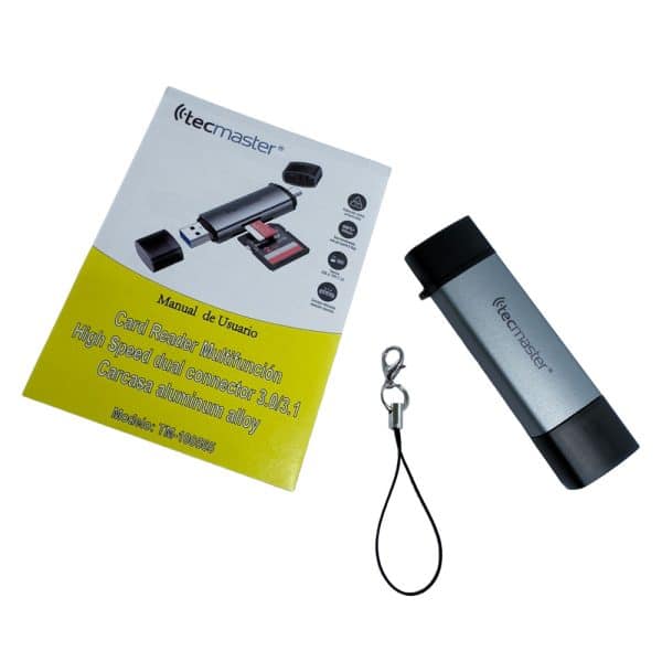 Tecmaster Lector de Tarjetas SD TM-100565 - Imagen 2
