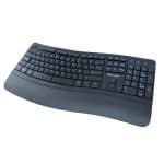 Tecmaster Teclado Ergónomico Multimedia Inalámbrico TM-100567