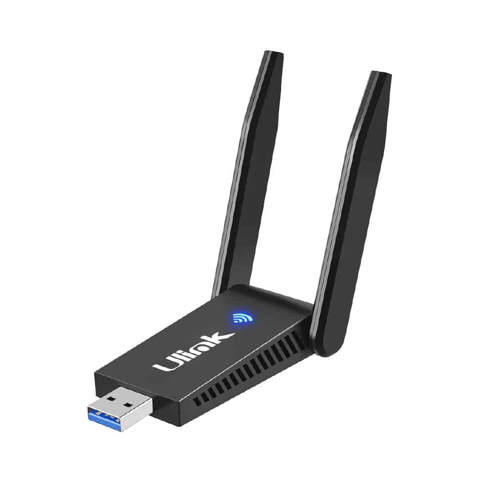 ADW1300BT-0060196 Adaptador USB Wifi 1300 Mbps + Bluetooth 5.0 Ulink UL-ADW1300BT - Imagen 1
