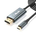 Cable USB-C a HDMI 4K 60Hz Metálico 1.8 mts UL-CHDMI180