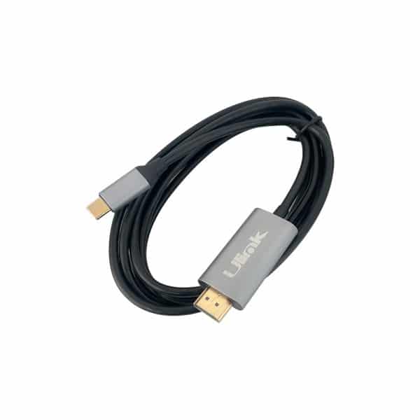 Cable USB-C a HDMI 4K 60Hz Metálico 1.8 mts UL-CHDMI180 - Imagen 2