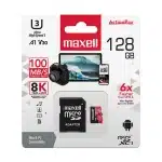 Tarjeta MicroSD Maxell 128GB A1 V30 MCSD-128U3