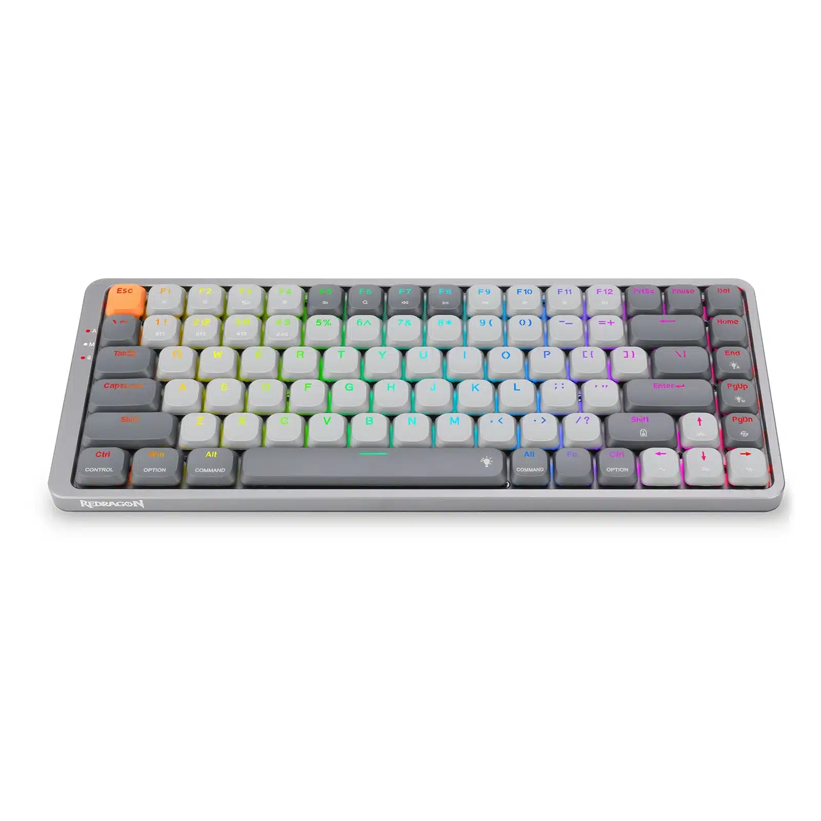 teclado-gamer-redragon-azure-k652gg-rgb-pro-4739439 Teclado Mecánico Redragon Azure 75% Low Profile Wireless K652GG-RGB-PRO - Imagen 1