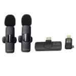 Tecmaster Micrófono Dual para Iphone y Android TM-300527