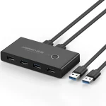 Switch USB 3.0 2 Entradas 4 Salidas Ugreen US216