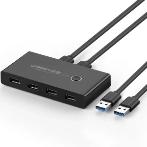 Switch USB 3.0 2 Entradas 4 Salidas Ugreen US216
