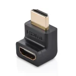 Adaptador Curvo HDMI 2.0 4K M/H Up Negro Ugreen HD112