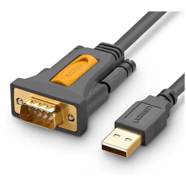 Cable USB 2.0 Macho a Serial DB9 RS232 Macho 2M Ugreen CR104 - Imagen 2