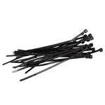 Amarra Plástica Negra 380x7.6mm 25 Unidades