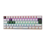 Teclado Mecánico 60% Primus Ballista 61T Blanco
