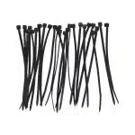 Amarra Plástica Negra 150x3.6mm 25 Unidades