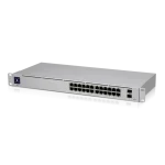 Switch Ubiquiti UniFi USW-24 de 24 Puertos (Gestionado, 52 Gbps, 1G SFP, GbE RJ45
