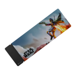 Mousepad con Base de Carga Inalámbrica Desmontable Primus Arena Pro PMP-S17BF-XL Boba Fett