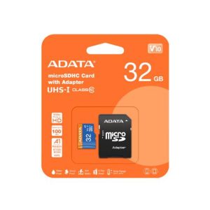 Tarjeta MicroSD Adata 32GB UHS-I Clase 10 AUSDH32GUICL10A1-RA1