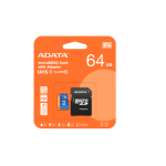 Tarjeta MicroSD Adata 64GB UHS-I Clase 10 AUSDX64GUICL10A1-RA1