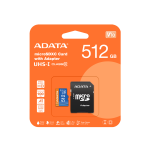 Tarjeta MicroSD Adata 512GB UHS-I Clase 10 AUSDX512GUICL10A1-RA1