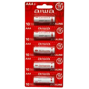 Pilas Aiwa AAA Alcalinas Pack 5 Unidades