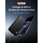 Powerbank Ugreen PB312 20W 1USB-C + 1USB-A 20000 mAh - Imagen 3