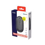 Mouse Bluetooth Recargable Trust Puck Negro - Imagen 3