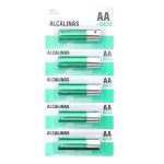 Pack 5 Pilas Alcalinas AA Prepicadas Macrotel MA-ALK5AAP