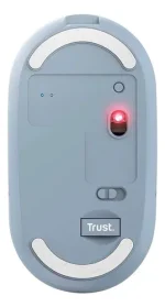 Mouse Bluetooth Recargable Trust Puck Azul - Imagen 3