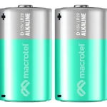 Pack 2 Pilas Alcalinas D Macrotel MW-ALK2D