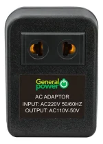 General Power Transformador 110V a 220V 50W - Imagen 2