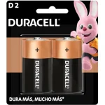 Pilas Duracell D2 Alcalinas Pack 2 Unidades