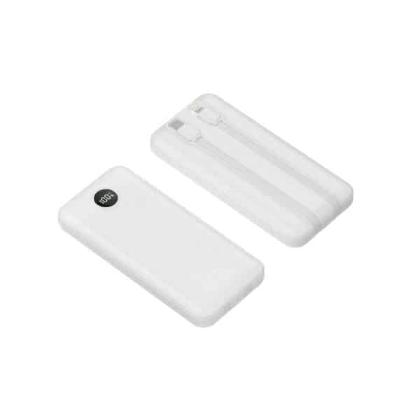 Powerbank Bestlink 10000 mAh 22.5W con Cables Integrados USB-C y Lightning BL-PB10WQC - Imagen 3