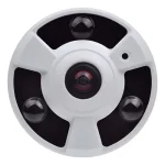 Cámara Análoga Domo Ojo de Pez (Fisheye) Full HD 1080p