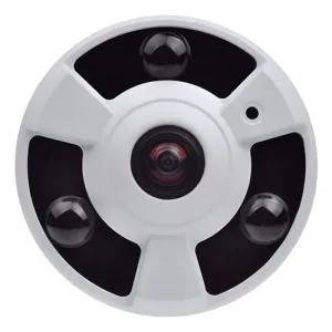 Cámara Análoga Domo Ojo de Pez (Fisheye) Full HD 1080p
