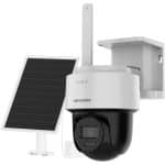 Kit Hikvision Cámara IP PT Solar 4G 4MP 2.8mm DS-2CFSP4/4G