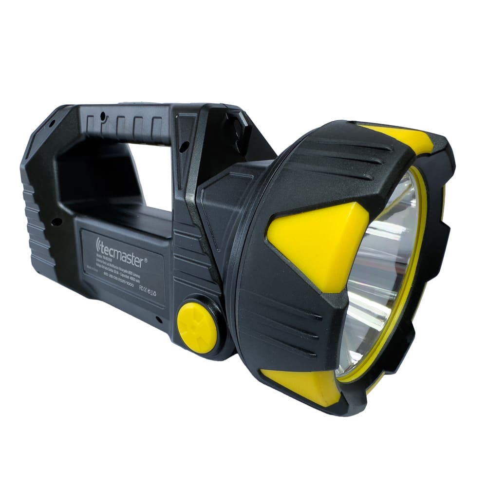 tm-800108-1 Linterna Farol Led Multifunción Recargable 1200 Lúmenes Tecmaster TM-800108 - Imagen 1