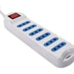 Alargador Philco 5 metros 6 posiciones Blanco 19PLC5063B