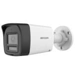 Cámara Hikvision Análoga Bala 1080p 2.8mm IR20 Luz Blanca IP67 Audio Bidireccional DS-2CE16D0T-LXTS