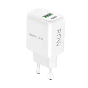 Cargador USB-A + USB-C 20W Blanco Bestlink BL-CHPQC2200W