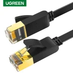 Cable de Red Plano 1mt Cat7 U/FTP (10GBPS) Negro Ugreen NW106 - Imagen 2