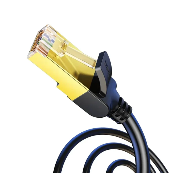 Cable de Red Plano 2mts Cat7 U/FTP (10GBPS) Negro Ugreen NW107 - Imagen 2