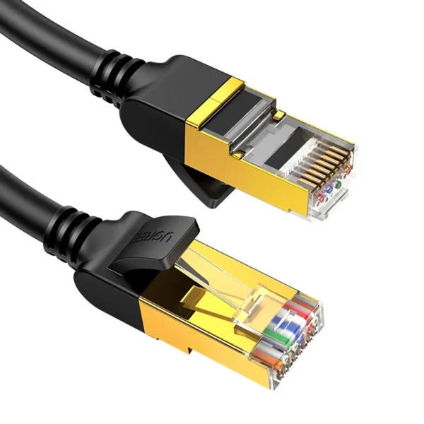Cable de Red 3mts Cat7 U/FTP (10GBPS) Negro Ugreen NW107 - Imagen 2