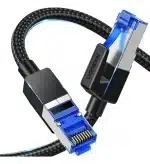 Cable de Red Cat8 3M F/FTP 40Gbps Trenzado Negro Ugreen NW153 - Imagen 2